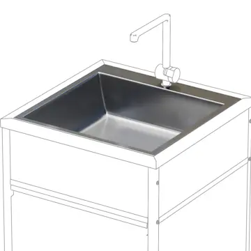 Diskho Skotte Kitchen 552 Rostfri Till Utekök