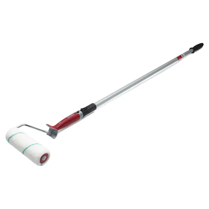 Rollerset Anza Titex Vägg & Golv 18 cm Med Förlängningsskaft