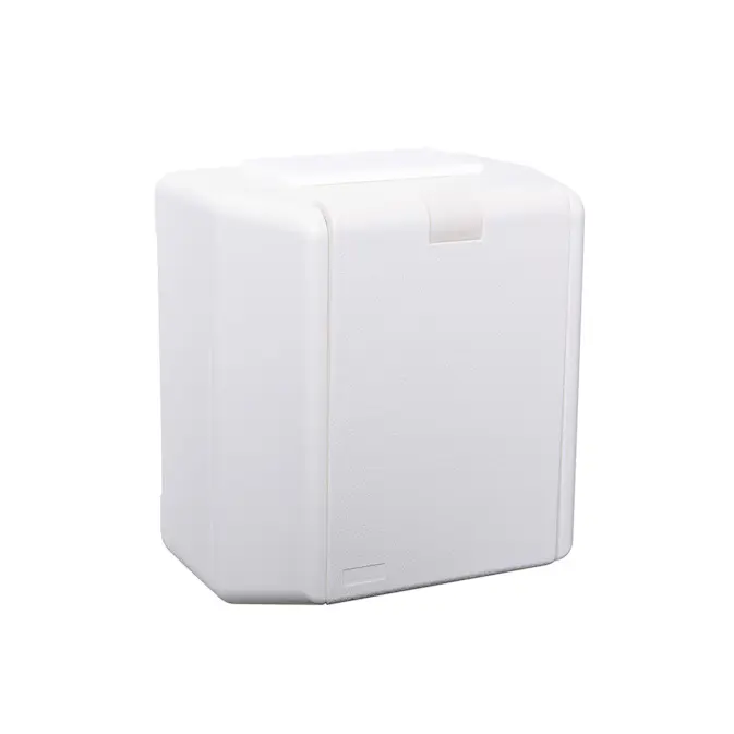 Vägguttag Elko 1-Vägs IP44 RS Renvit