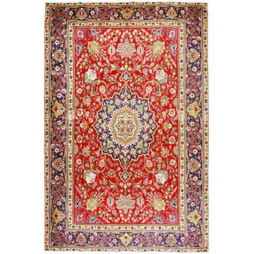 Persisk Matta Arkiio Tabriz Patina 235x350