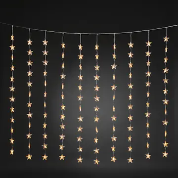 Gardinslinga Gnosjö Konstsmide 3703 Stjärnor 120 LED