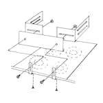 Hällskydd Siemens för Inbyggnadshäll 60-90 cm