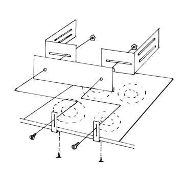 Hällskydd Siemens för Inbyggnadshäll 60-90 cm