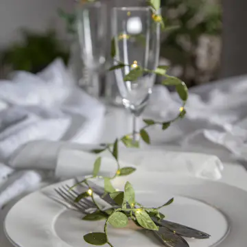 Ljusslinga Star Trading Leaf Batteridriven LED-slinga