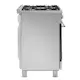 Gasspis Smeg C92GMX2 Sinfonia Rostfri med Dubbelugn och Grillfunktion