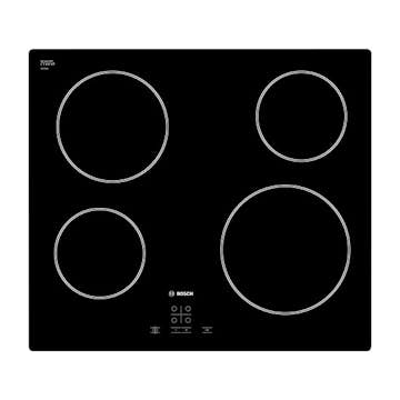 Inbyggnadshäll Bosch PKE611D17E Svart