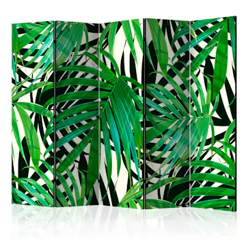 Rumsavdelare Skärmvägg Arkiio Tropical Leaves II 225x172 cm