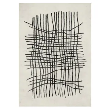 Posters Venture Home Linework Beige/svart