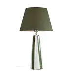 Bordsslampa PR Home Leya Randig Lampfot i Keramik med Lampskärm