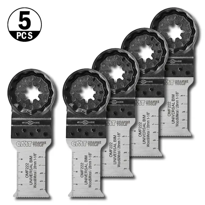 Starlock CMT Orange Tools 28x55mm BIM Trä/metall 5 st