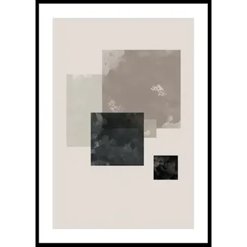 Poster Gallerix Watercolor Layers No2