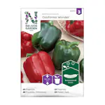 Frö Paprika Nelson Garden California Wonder Röd