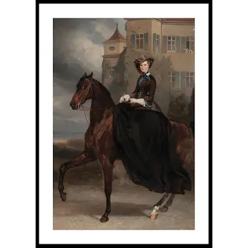 Poster Gallerix Piloty Adam Portrait Elisabeth In Bayern By Karl Theodor Von Piloty
