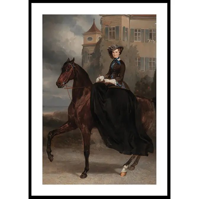 Poster Gallerix Piloty Adam Portrait Elisabeth In Bayern By Karl Theodor Von Piloty