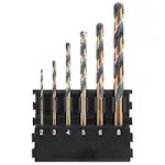 Multiborrset DeWalt DT70828-QZ Black & Gold Hss-G 6 St