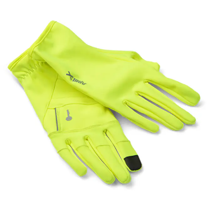 Löparhandskar Briv Small med ficka för nyckel