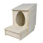 Ruvnäste Gaun i Trä för Inomhusbruk