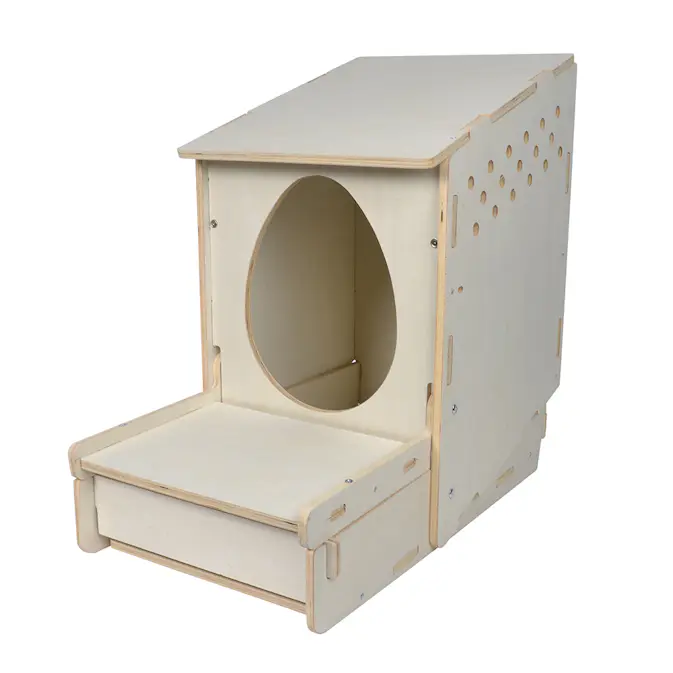 Ruvnäste Gaun i Trä för Inomhusbruk