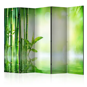 Rumsavdelare Skärmvägg Arkiio Green Bamboo II 225x172 cm