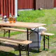 Bänkbord Venture Home Guniess Ihopfällbart Picknickbord med 6 Sittplatser