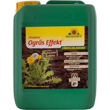Ogräsbekämpning Neudorff Effekt 5L Färdigblandad för Odling & Trädgårdsskötsel