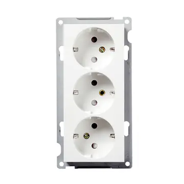 Vägguttag Elko 3-Vägs RS16