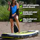 Stand-up Paddleboard Deep Sea SUP-brädset Pro 2-pack