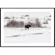 Poster Gallerix Moose In Snow