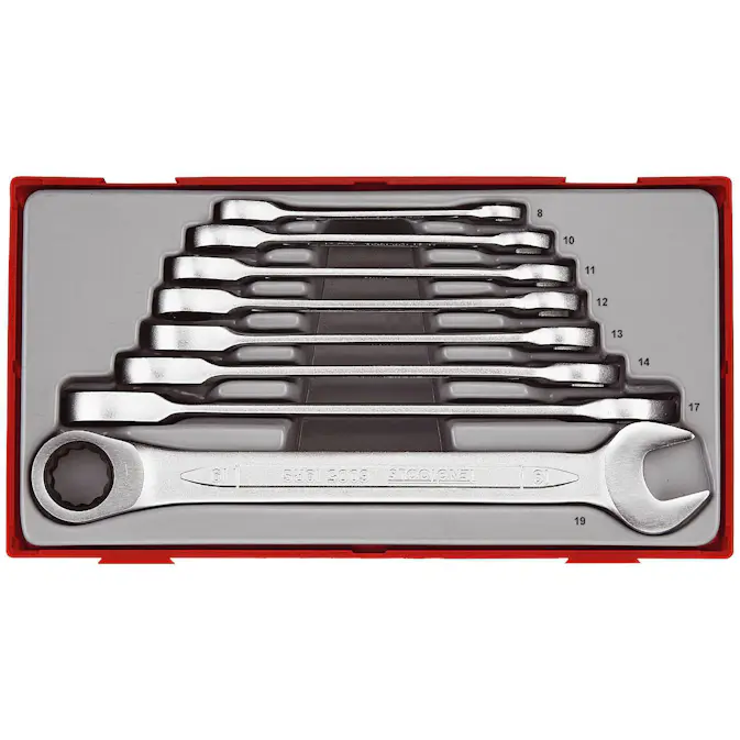 U-ringspärrnyckelsats 8 delar Teng Tools TT6508RS