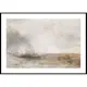 Poster Gallerix Stormy Sea Breaking On A Shore By Joseph Mallord William Turner