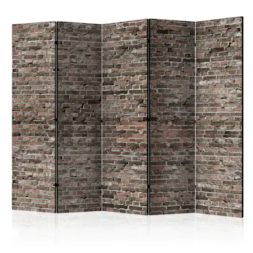 Rumsavdelare Skärmvägg Arkiio Old Brick II 225x172 cm