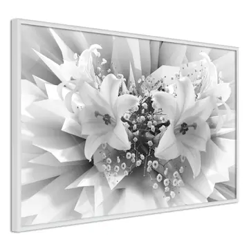 Poster Artgeist Affisch Geometric Bouquet