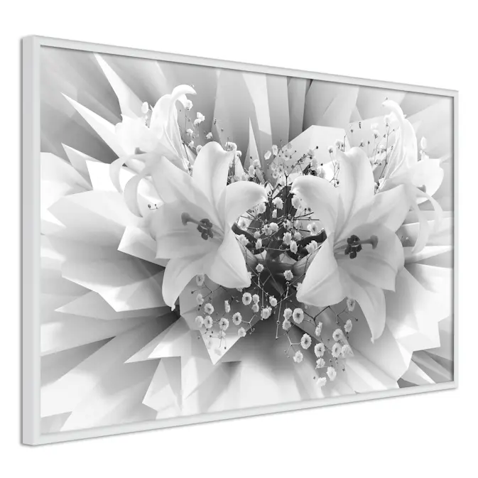 Poster Artgeist Affisch Geometric Bouquet