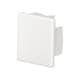 Ändstycke till Matarkanal Hager LF/LFH 30 x 30 mm Halogenfri Vit RAL 9016