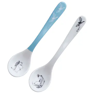 Barnsked Rätt Start Mumin 2-pack Ljusblå