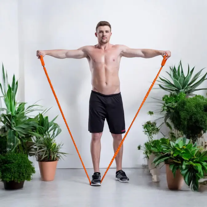 Power Tube Head TPE Träningsband Idealiskt För Motståndsträning