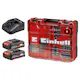 Borrmaskinskit Einhell TE-CD 18/40 Li +69 Sladdlös KIT med 2x2,0 Ah Batterier