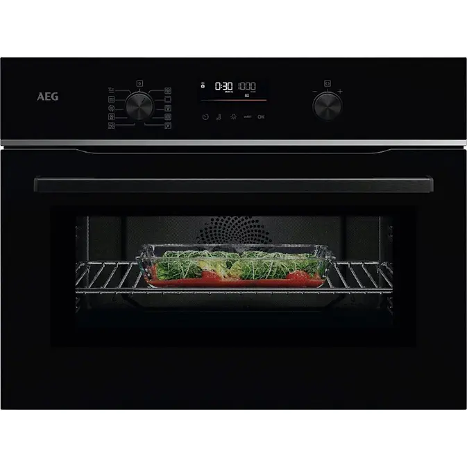 Inbyggnadsugn AEG TK6NK501B CombiQuick® Svart med WiFi