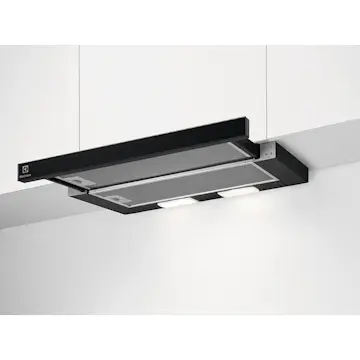 Frihängande Köksfläkt Electrolux LFP326FB Svart 60 cm med LED-belysning