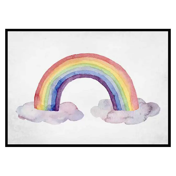 Poster Gallerix Watercolor Rainbow