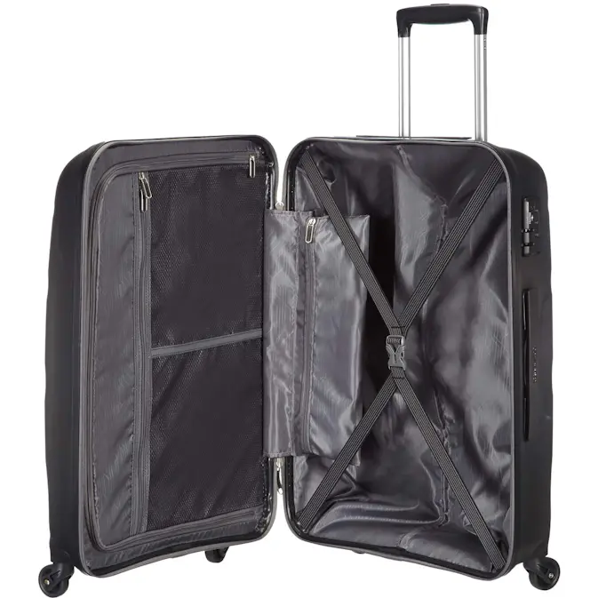 Resväska Bon Air Spinner American Tourister L Svart Med 4 Hjul