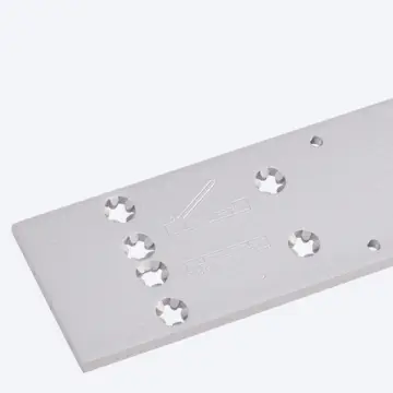 Monteringsplatta DormaKaba 8380 Silver F TS83