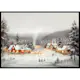 Poster Gallerix Winter Village No1