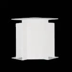 Innerhörn till Matarkanal Hager LF/LFH 60 x 150 mm Halogenfri Vit RAL 9016