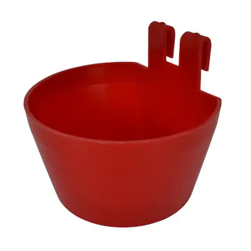 Vattenkopp Gaun Hängande Röd