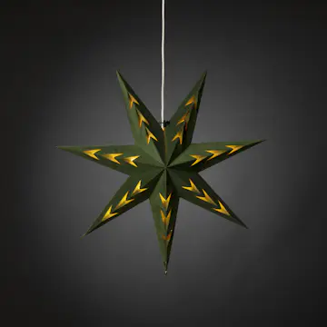 Adventsstjärna Gnosjö Konstsmide 5952 Sammet 60 cm
