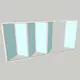 Vikparti Allvy Sunroom s75 3-Glas 6-Delad