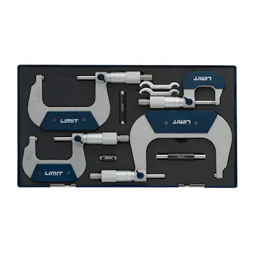 Bygelmikrometer Limit MMA 25/75 /100/SATS Kit