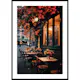 Poster Gallerix Café En Fleurs Paris