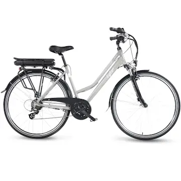 Elcykel Lyfco Dam 28" - Ellen 10,4 Ah Silver